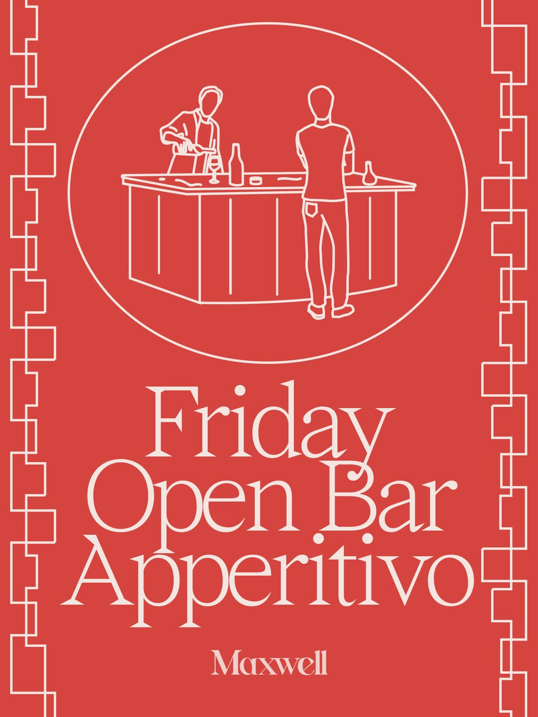 Friday Open Bar Apperitivo