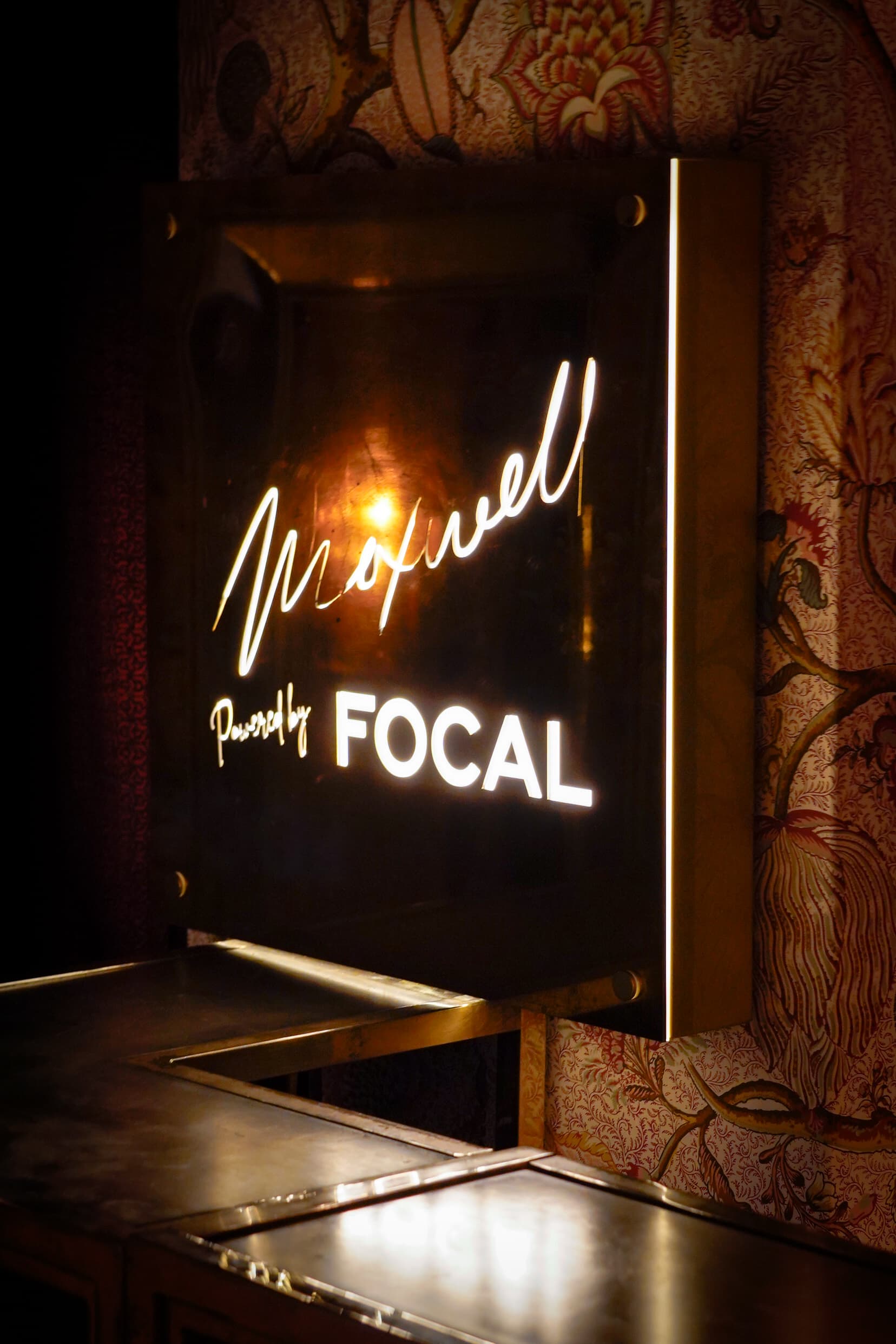 Maxwell Maison partner installation with Focal Naim.