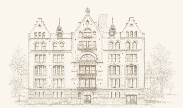 Architectural illustration of Maxwell Tribeca