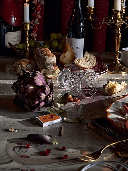A family dinner table at Maxwell