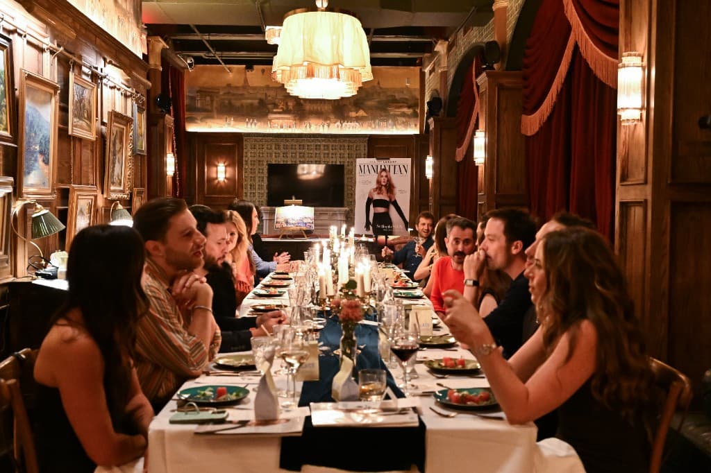 Manhattan Magazine cover dinner